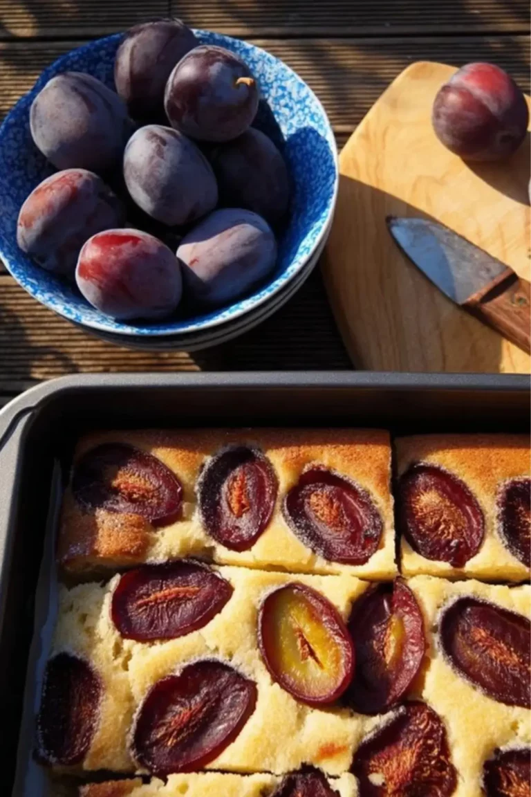 Schwedischer Pflaumenkuchen