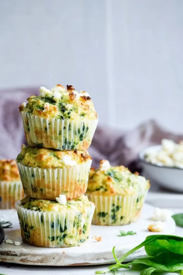 Spinat-Feta-Muffins