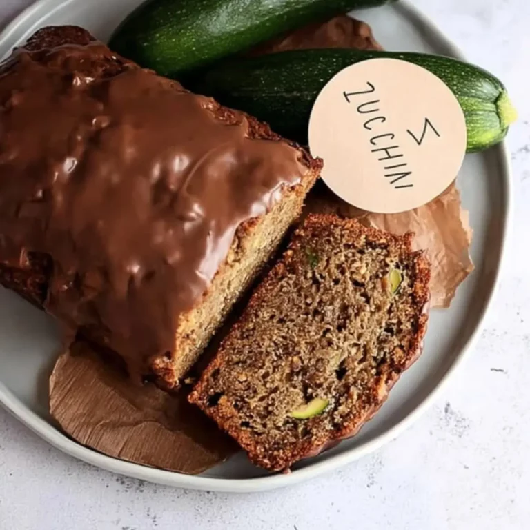 Zucchinikuchen mit Schoko & Nuss