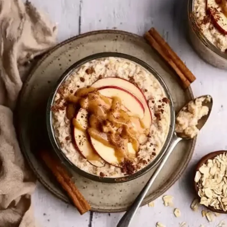 apfel zimt overnight oats