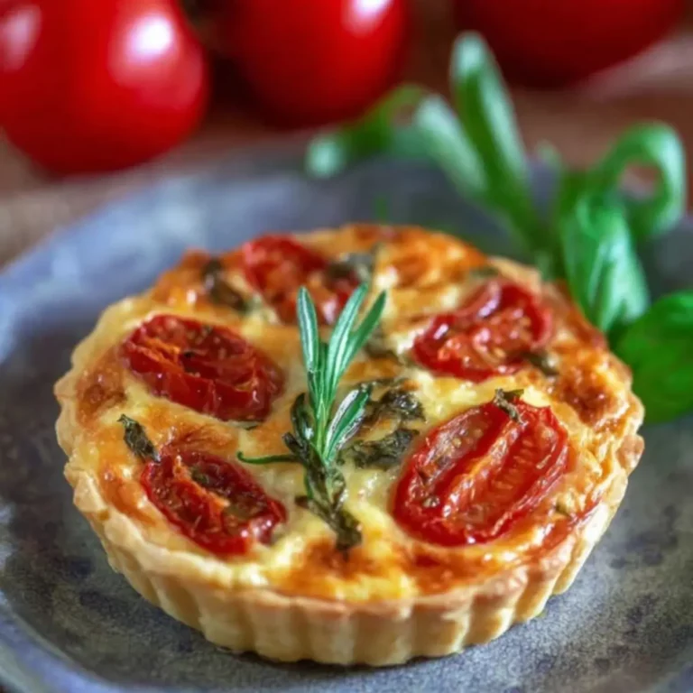 tartelettes mit Tomaten