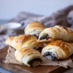 vegane Schokoladen Croissants