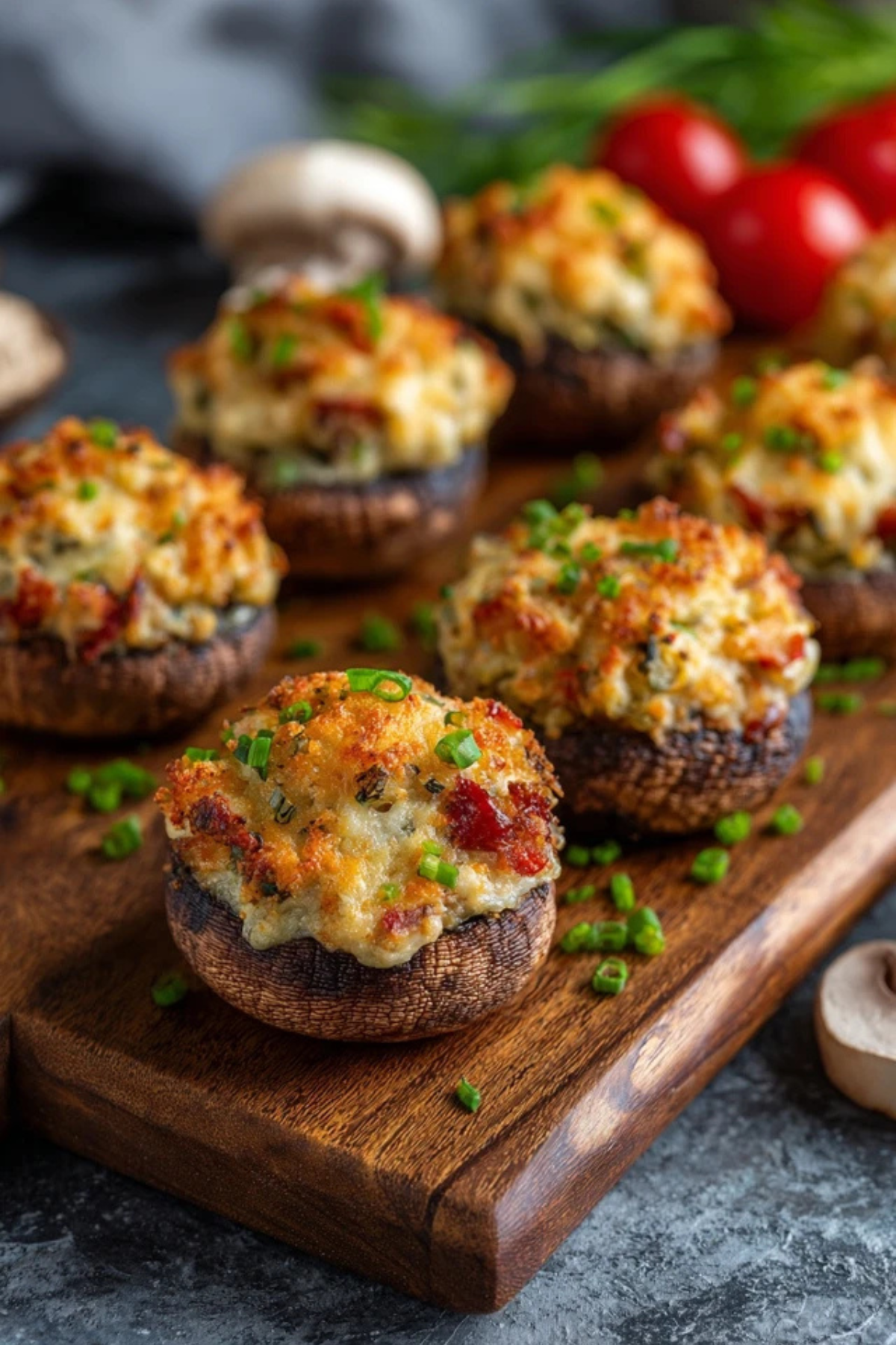 Air Fryer Gefüllte Champignons