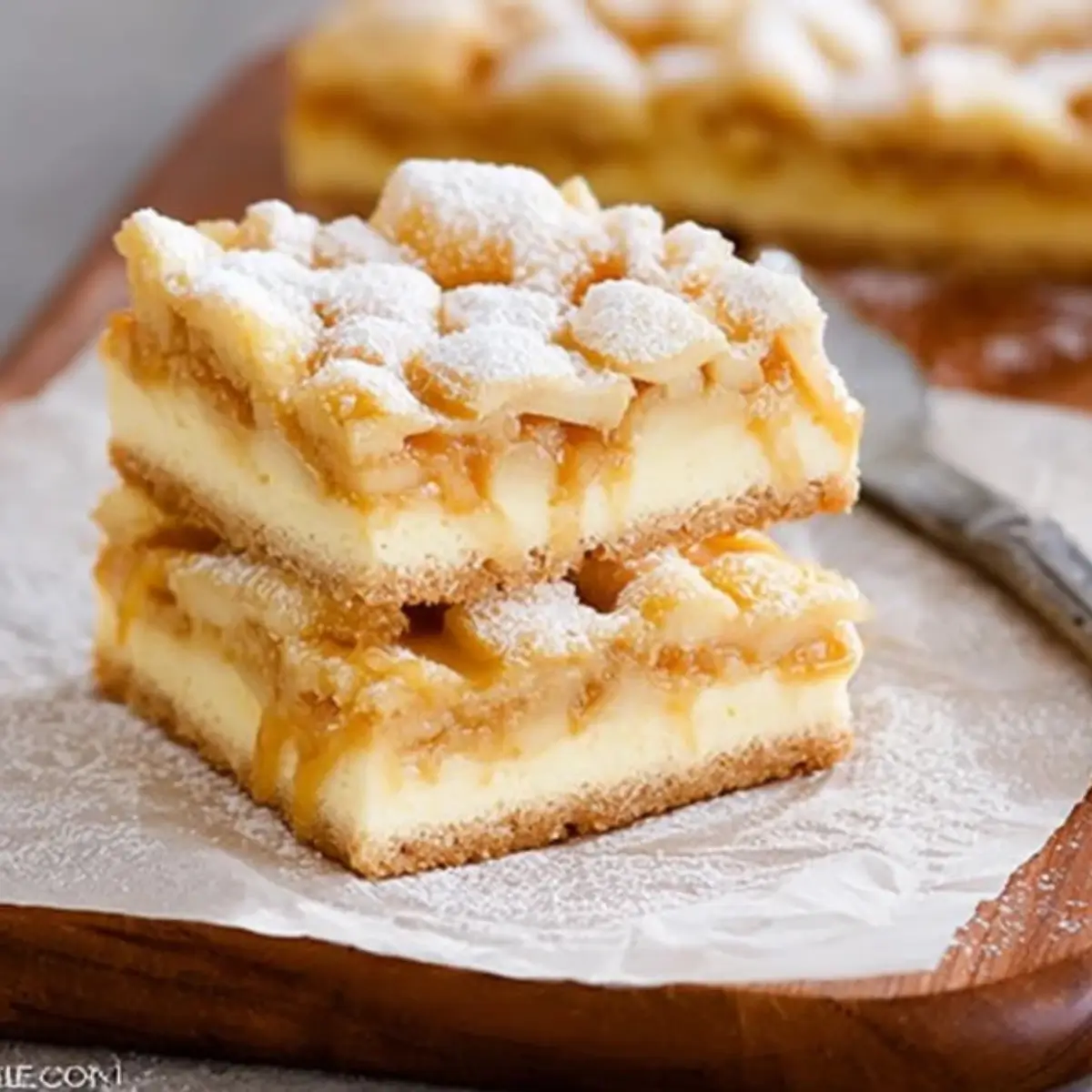 Apfel-Karamell-Käsekuchen