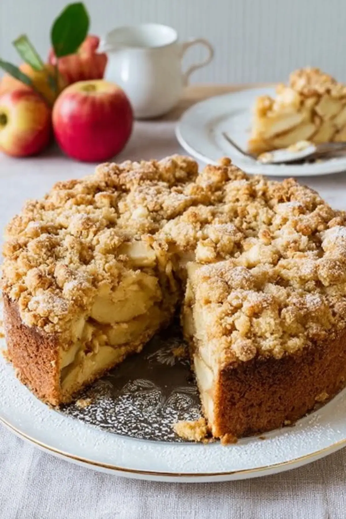 Apfelkuchen mit Streusel