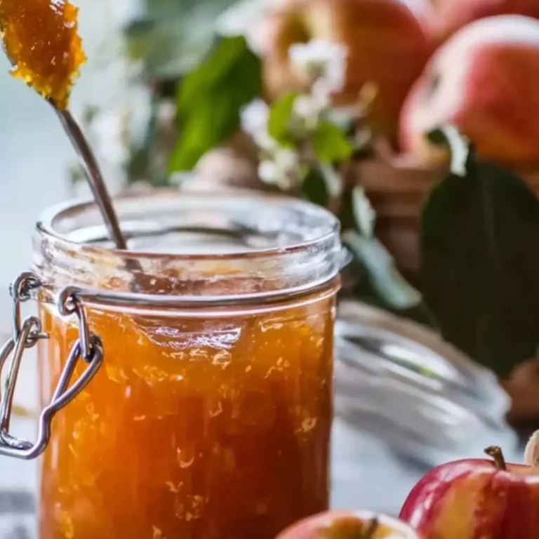 Apfelmarmelade mit Senf