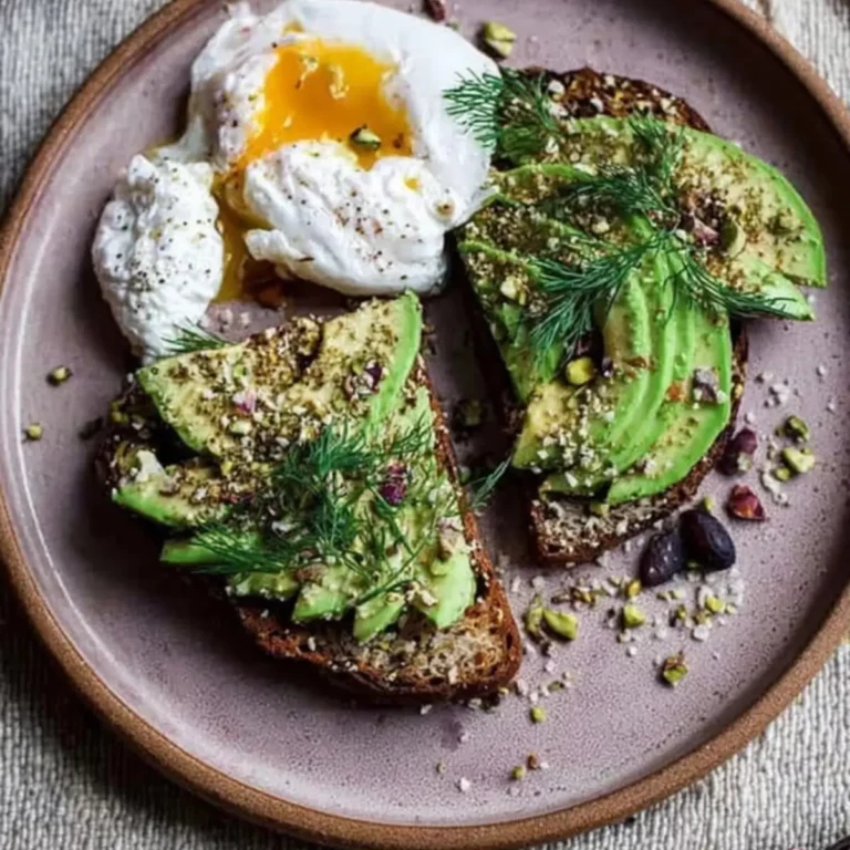 Avocado-Toast mit Pistazien-Dukkah: Ein Mediterraner Genuss