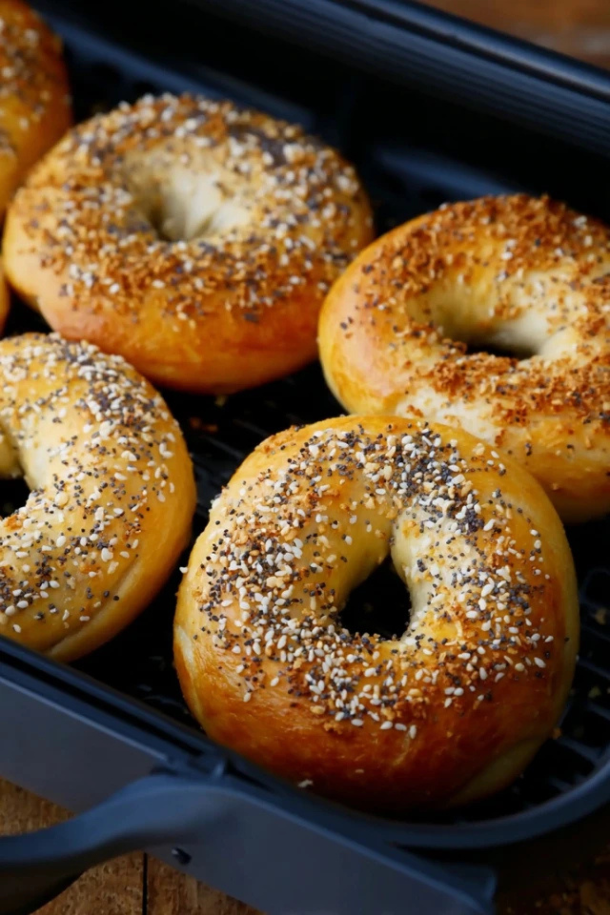 Bagels aus der Heißluftfritteuse