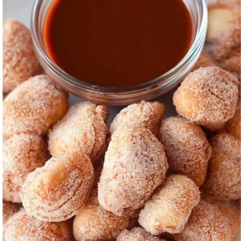 Churro-Häppchen aus der Heißluftfritteuse