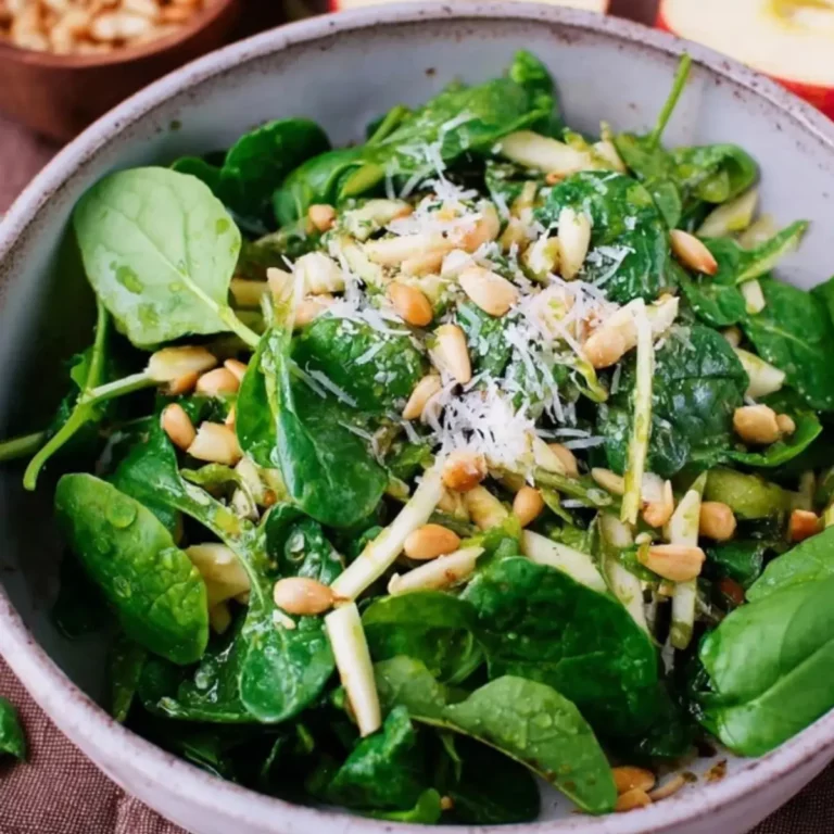 Feldsalat mit Äpfeln