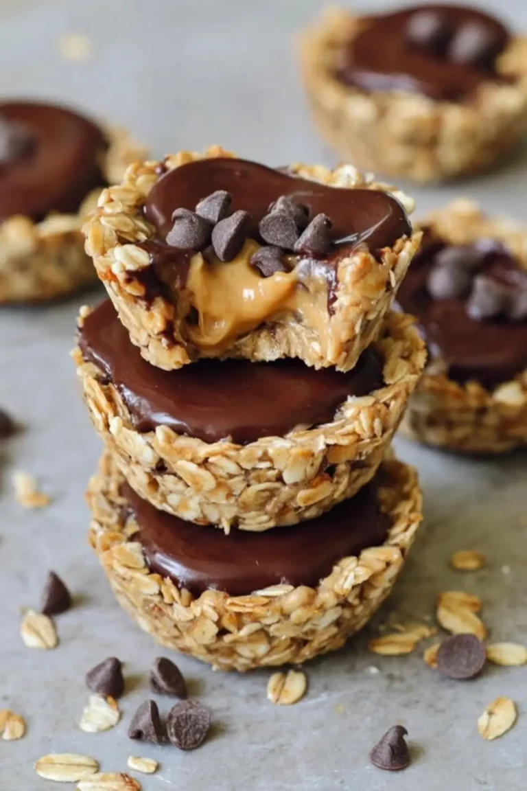 Granola Cups mit Nussmus
