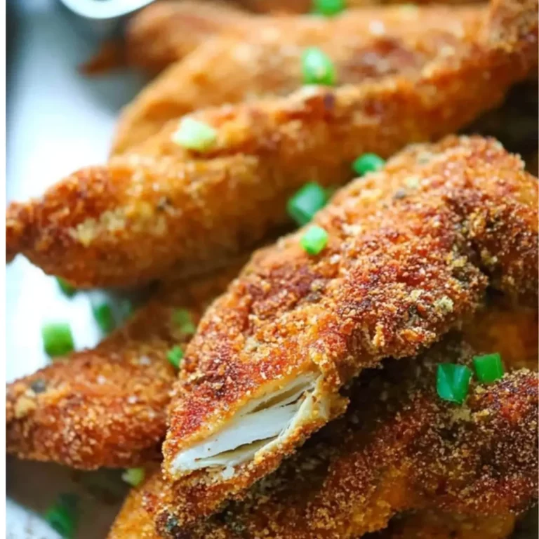 Knusprige Hähnchenstreifen aus dem Ofen