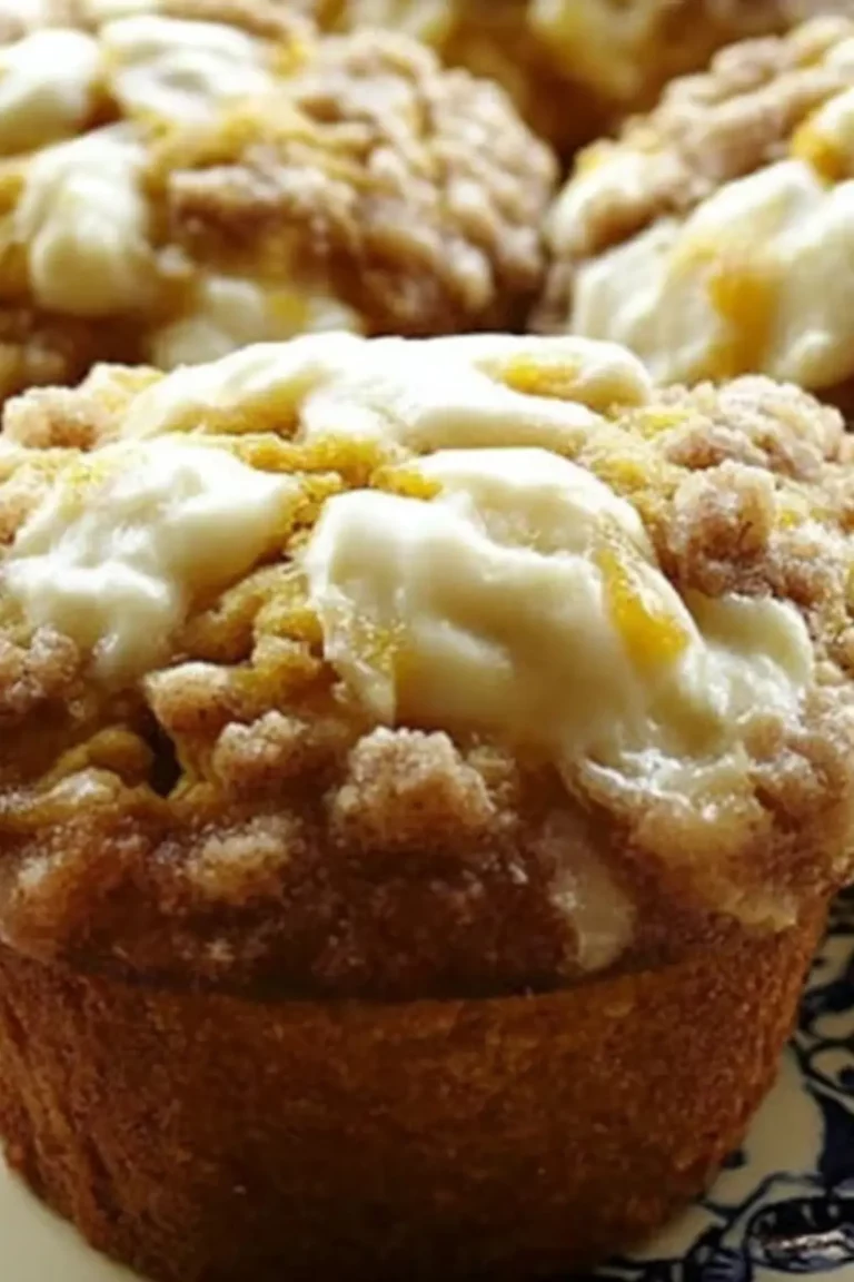 Kürbis Käsekuchen Muffins