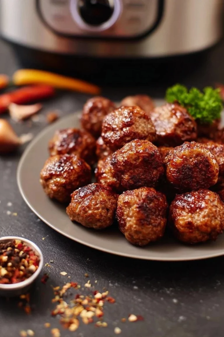 Frikadellen aus der Heißluftfritteuse