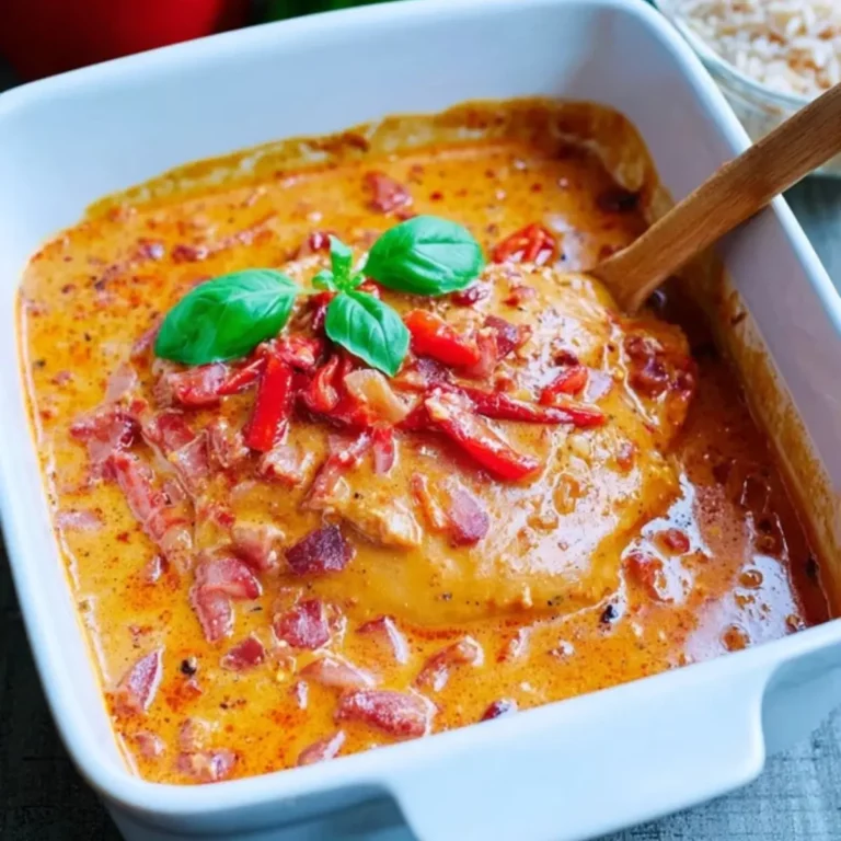 Paprika-Sahne-Hähnchen