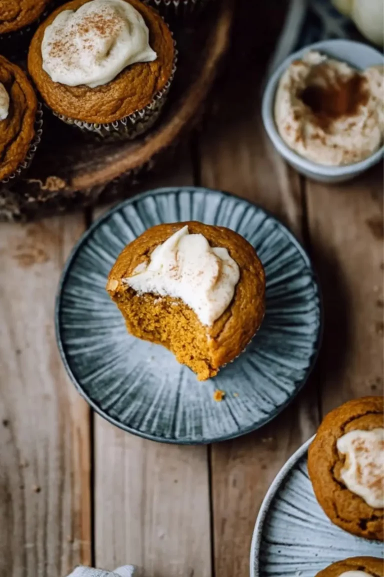 Pumpkin Muffins mit Cheesecake