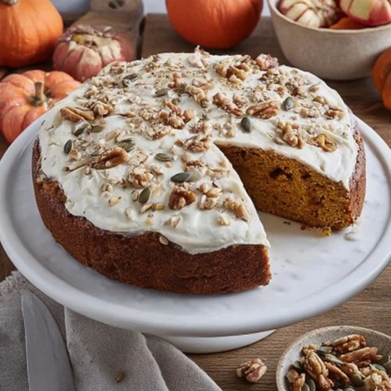 Kürbis-Apfel-Kuchen