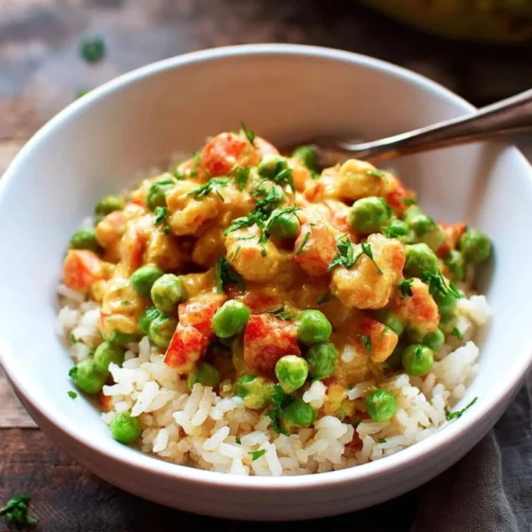 Reis mit Gemüse-Frischkäse-Sauce