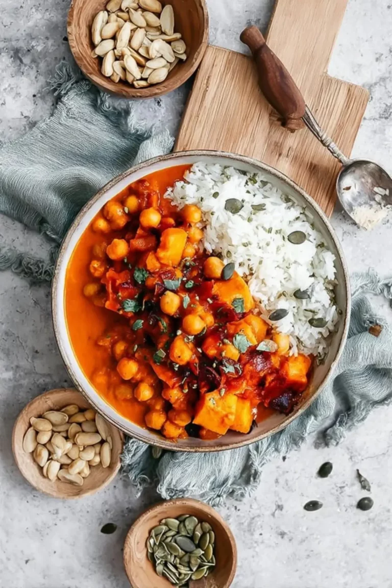 Veganes Kürbis Curry