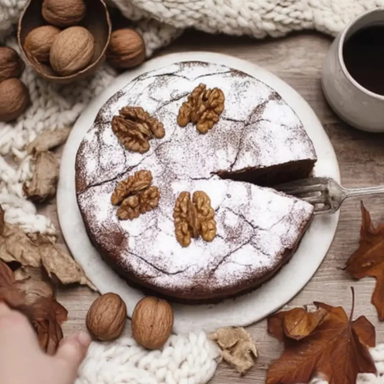 Walnuss-Schokoladen-Kuche