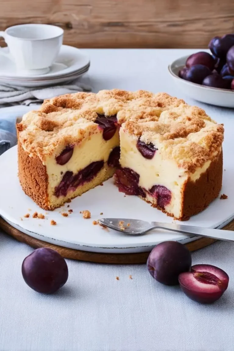 Zwetschgen-Käsekuchen