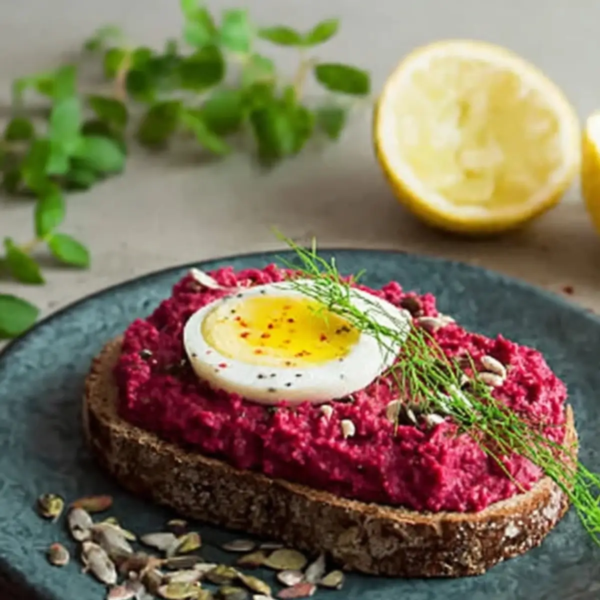 cremigen Rote-Bete-Aufstrich mit Frischkäse