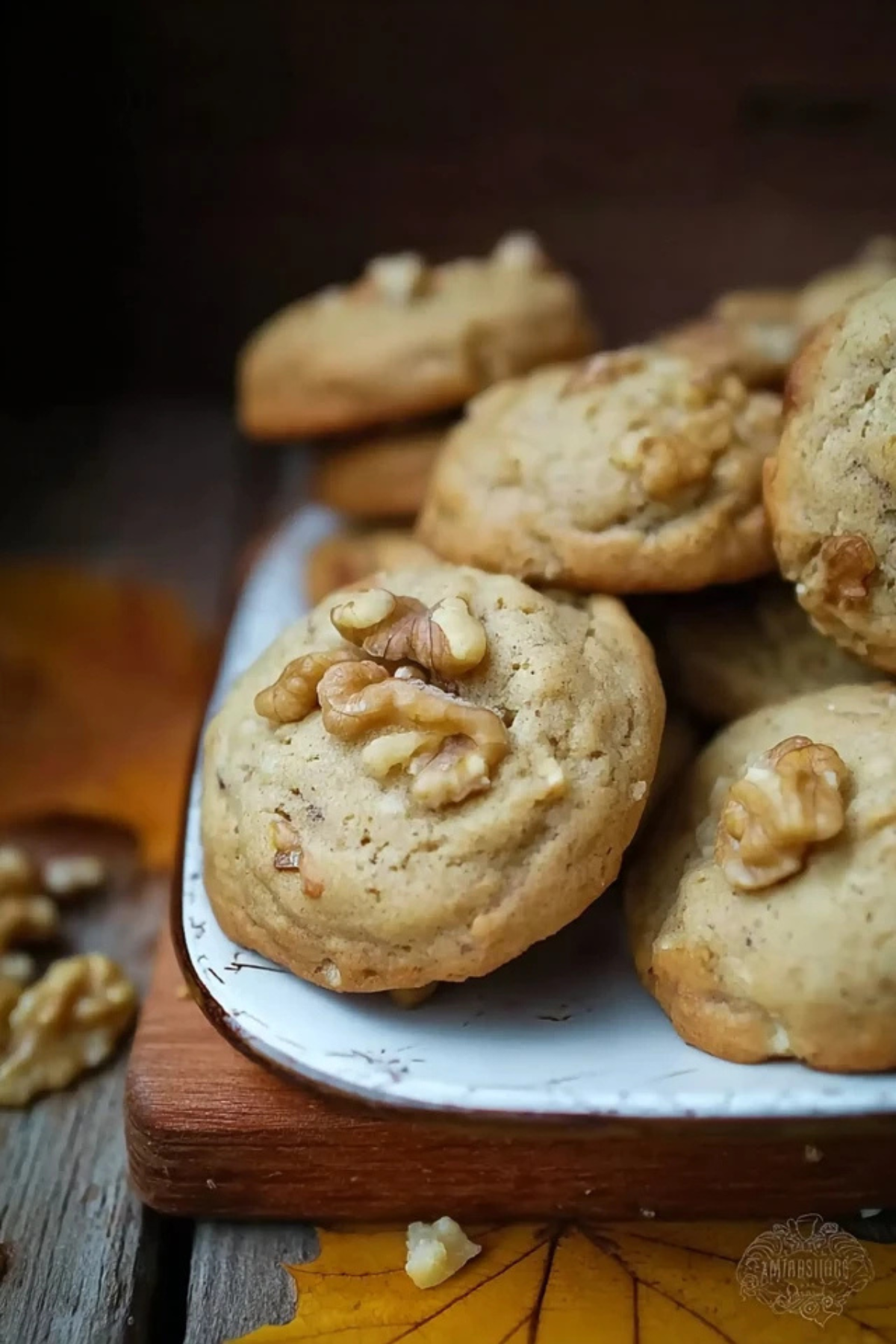 Ahorn-Walnuss-Cookies