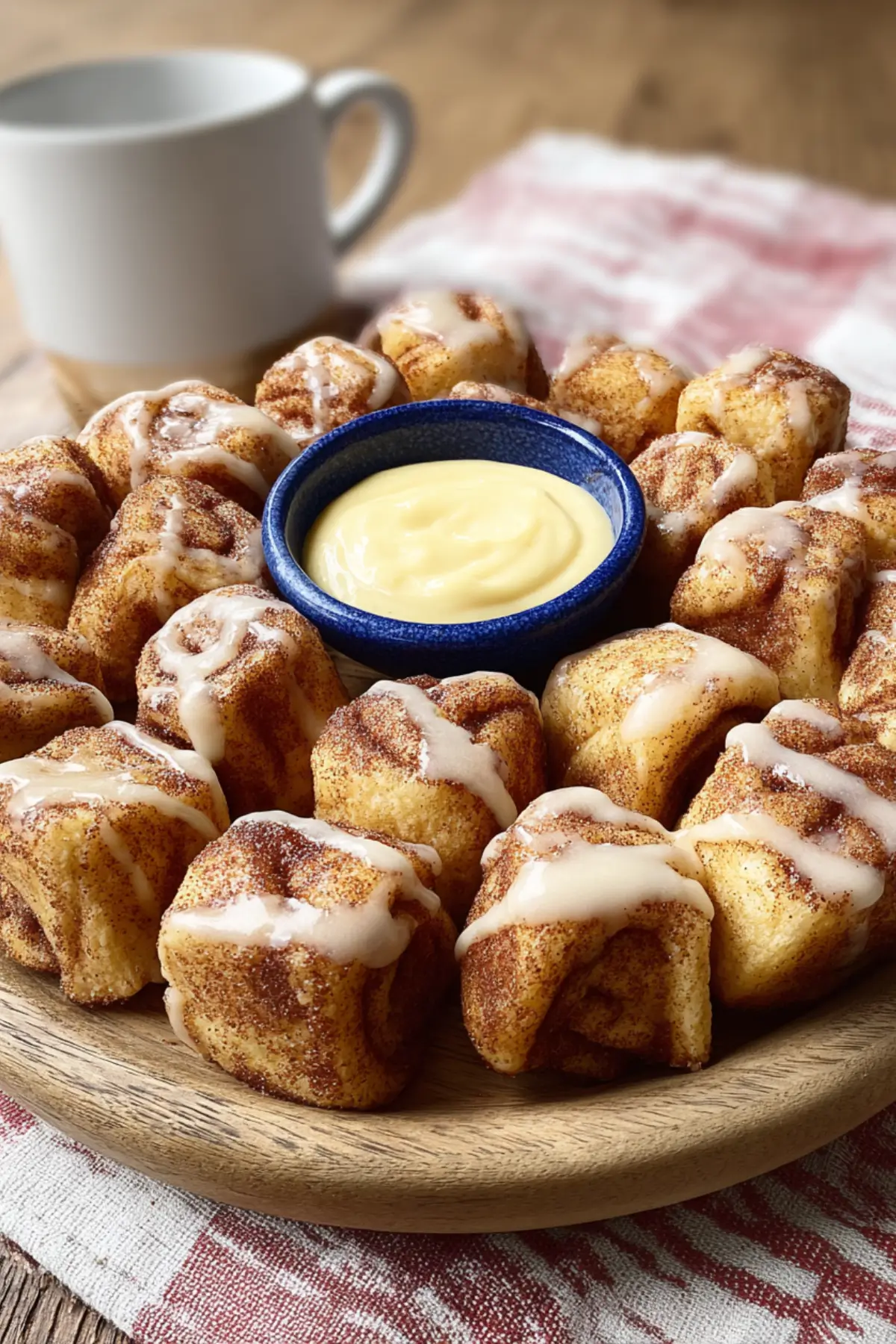 Air‑Fryer Zimtschnecken‑Bites