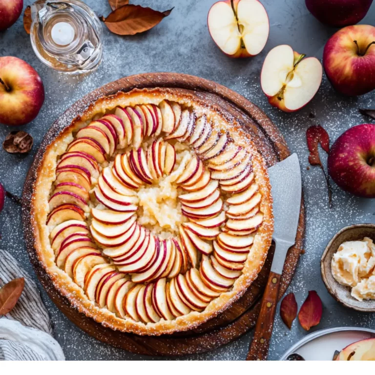 Apfel-Milchreis-Kuchen