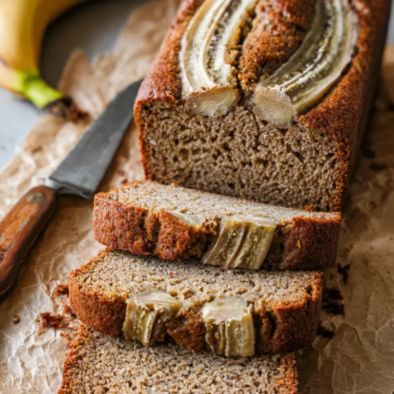 Bananenbrot kalorienarm & zuckerfrei