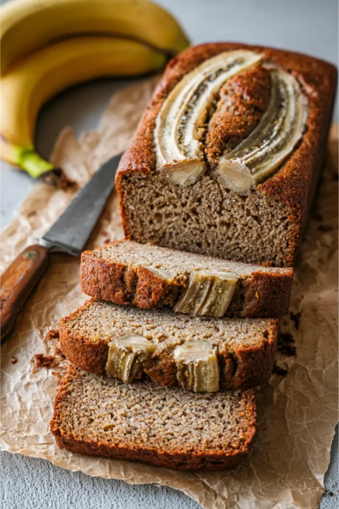 Bananenbrot kalorienarm & zuckerfrei