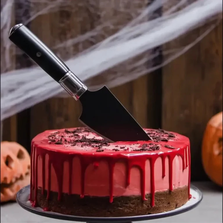 Blutiger Halloween Kuchen
