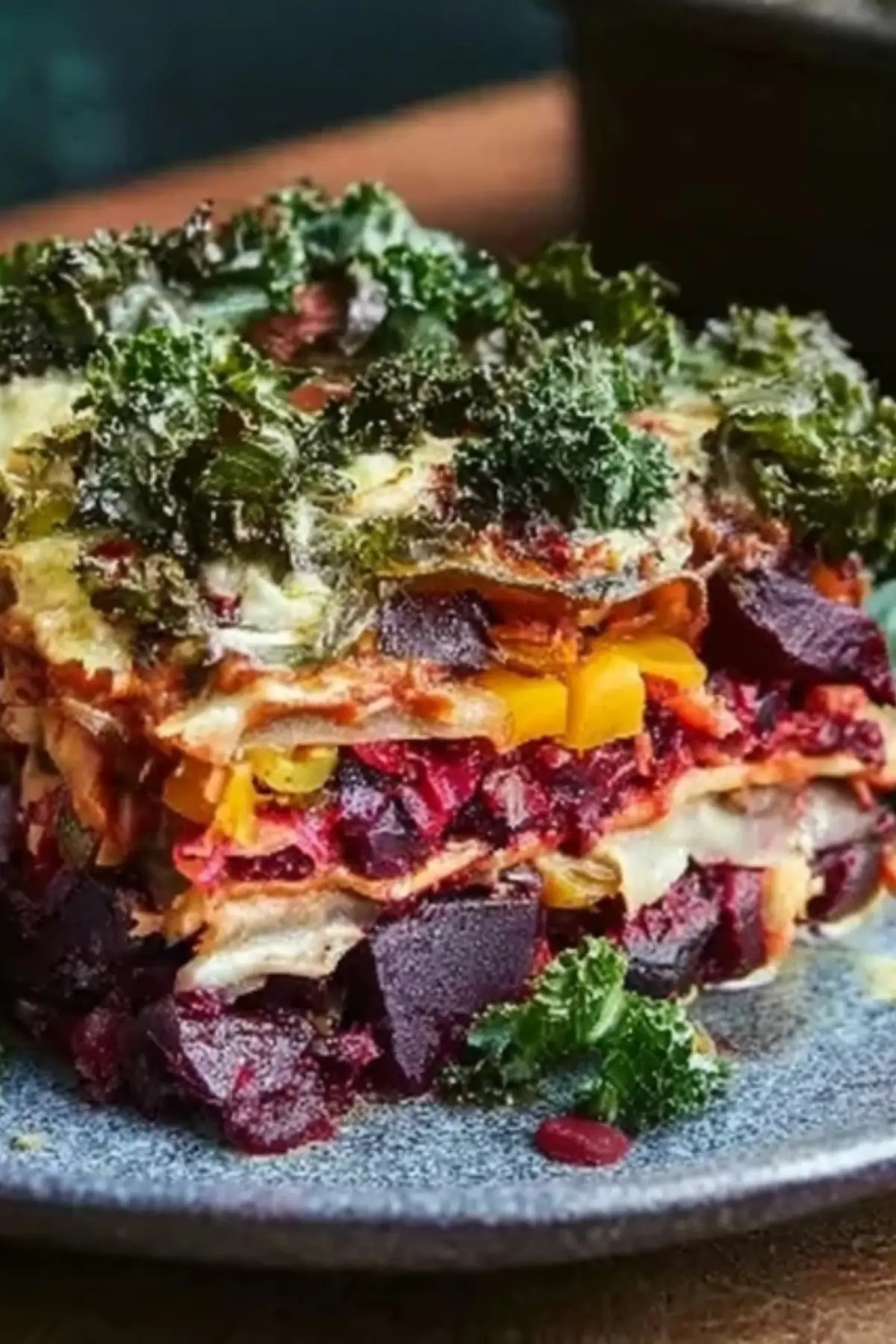 Bunte Winter-Lasagne mit Grünkohl und Roter Bete - Muma’s Kitchen Bunte Winter-Lasagne mit Grünkohl und Roter Bete - Muma’s Kitchen