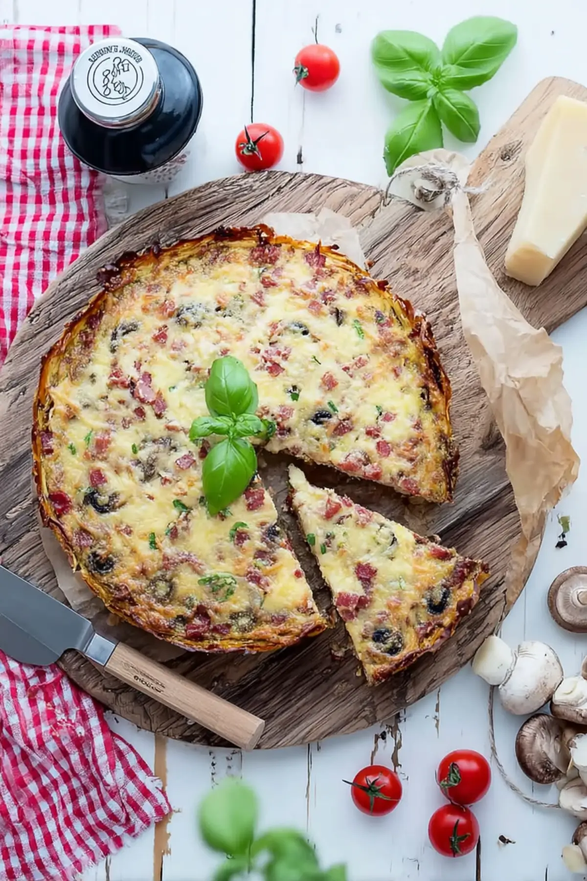 Einfacher Pizzakuchen