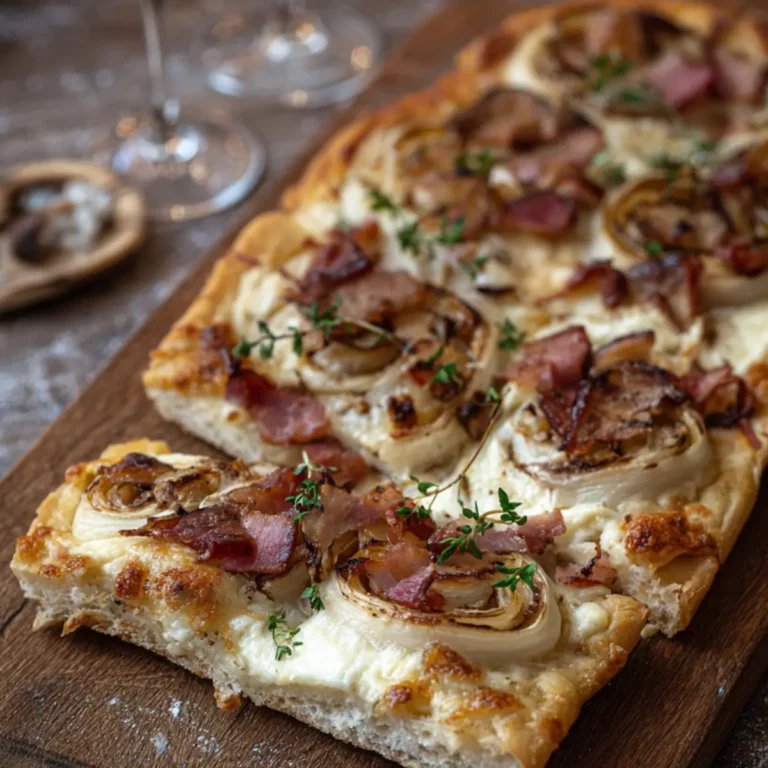 Flammkuchen‑Schnecken