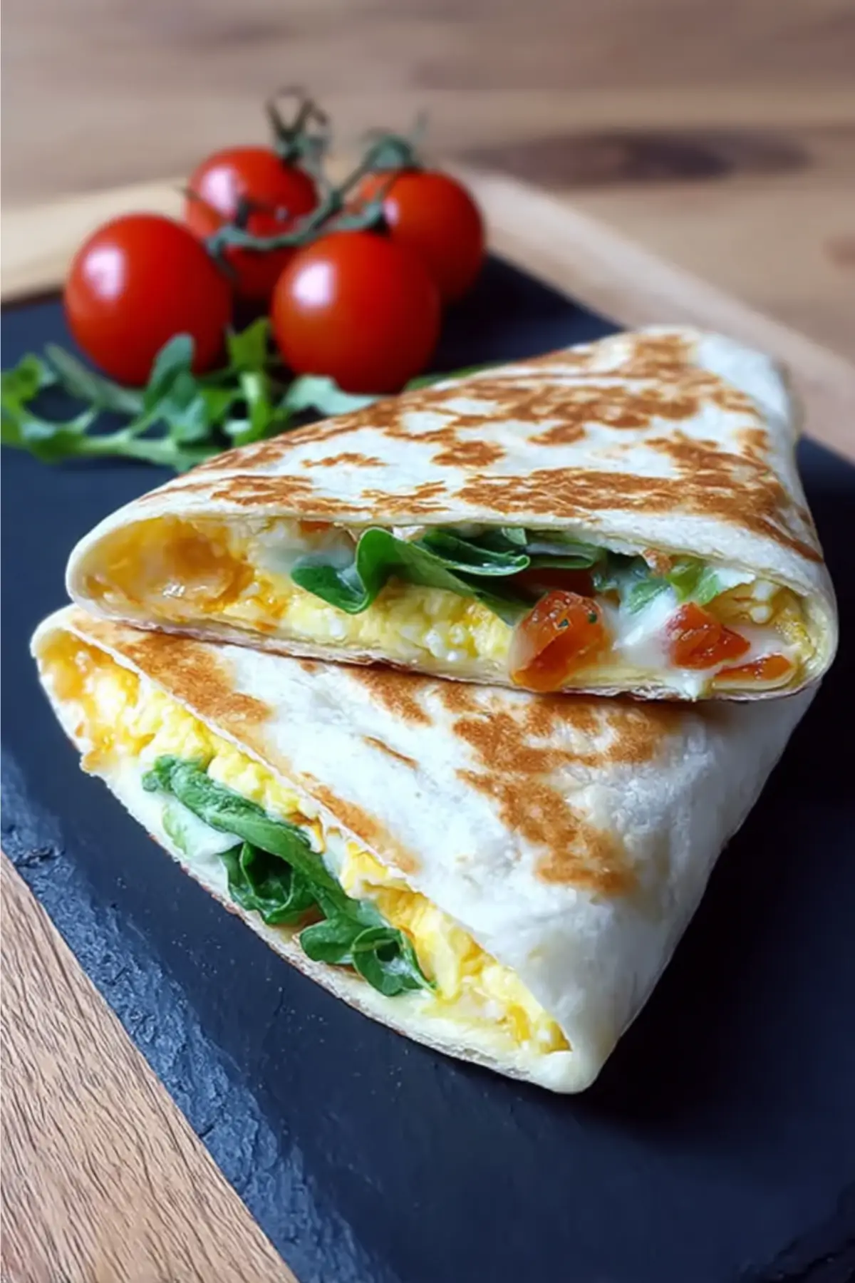 Frühstückswrap mit Ei Rezept für einen energiereichen Start!