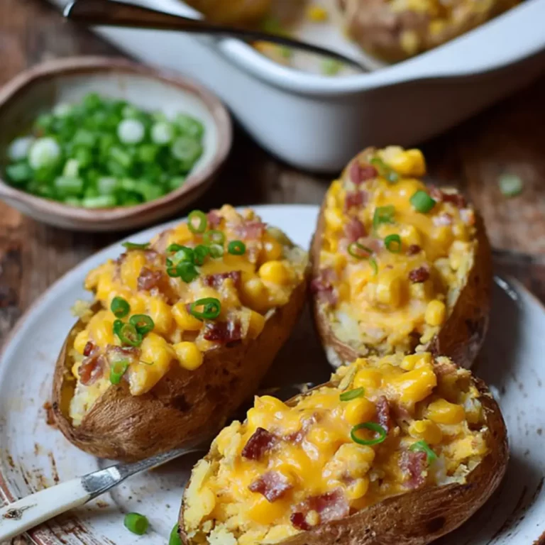 Gefüllte Ofenkartoffeln