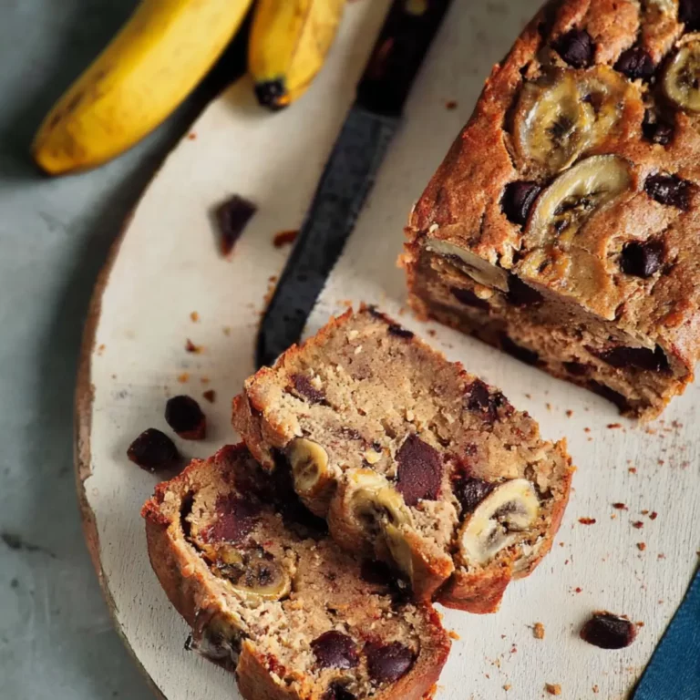 Gesundes Bananenbrot ohne Zucker
