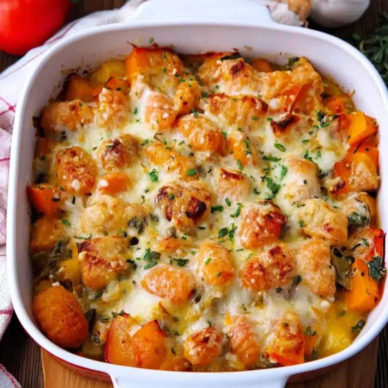 Gnocchi-Kürbis-Auflauf