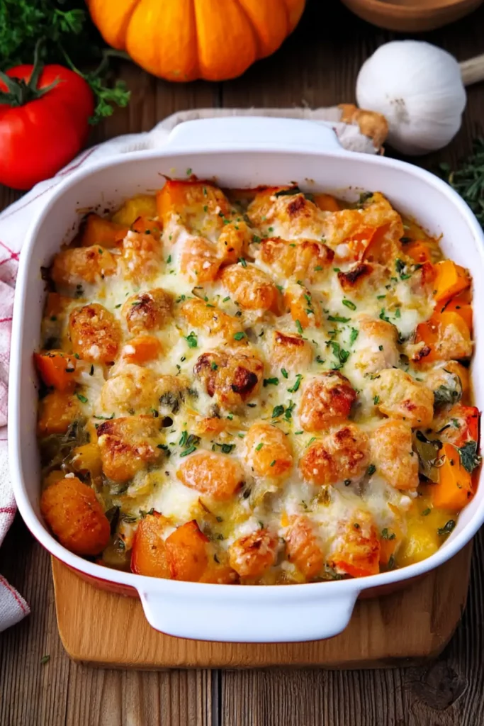 Gnocchi-Kürbis-Auflauf 