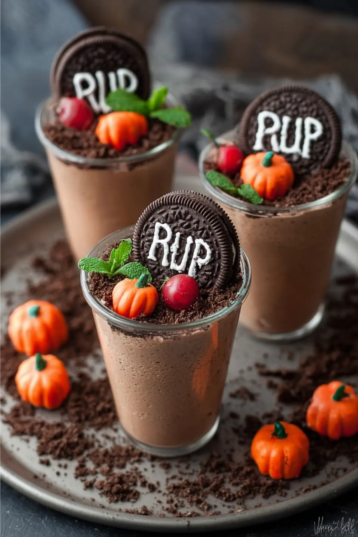 Gruselige Mousse au Chocolate
