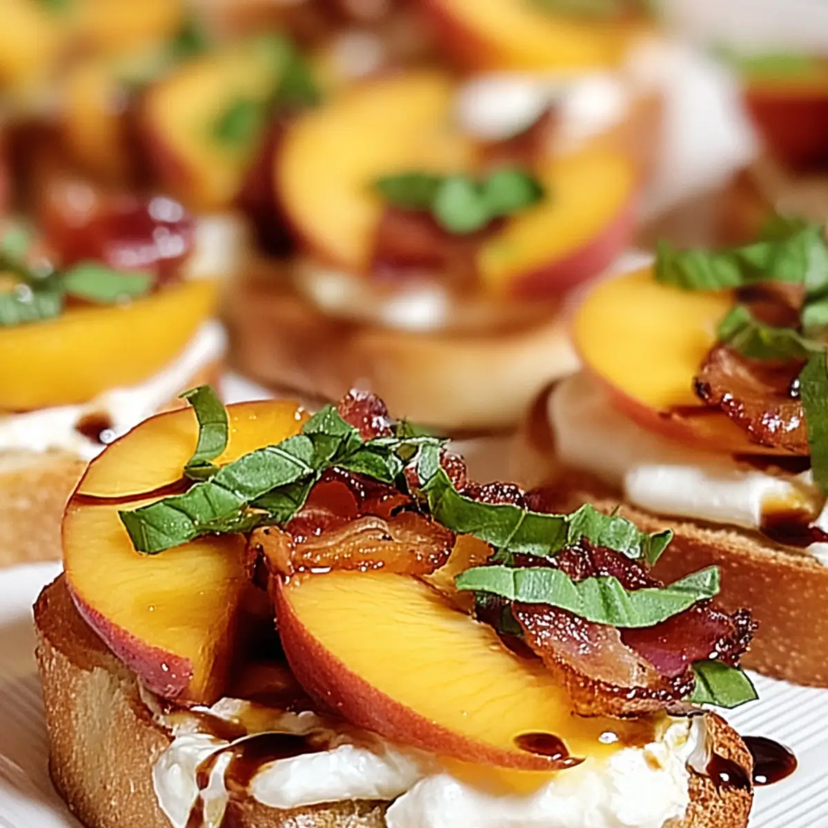 Honig-Ricotta-Pfirsich-Crostini– 1 einfaches Rezept - Muma’s Kitchen