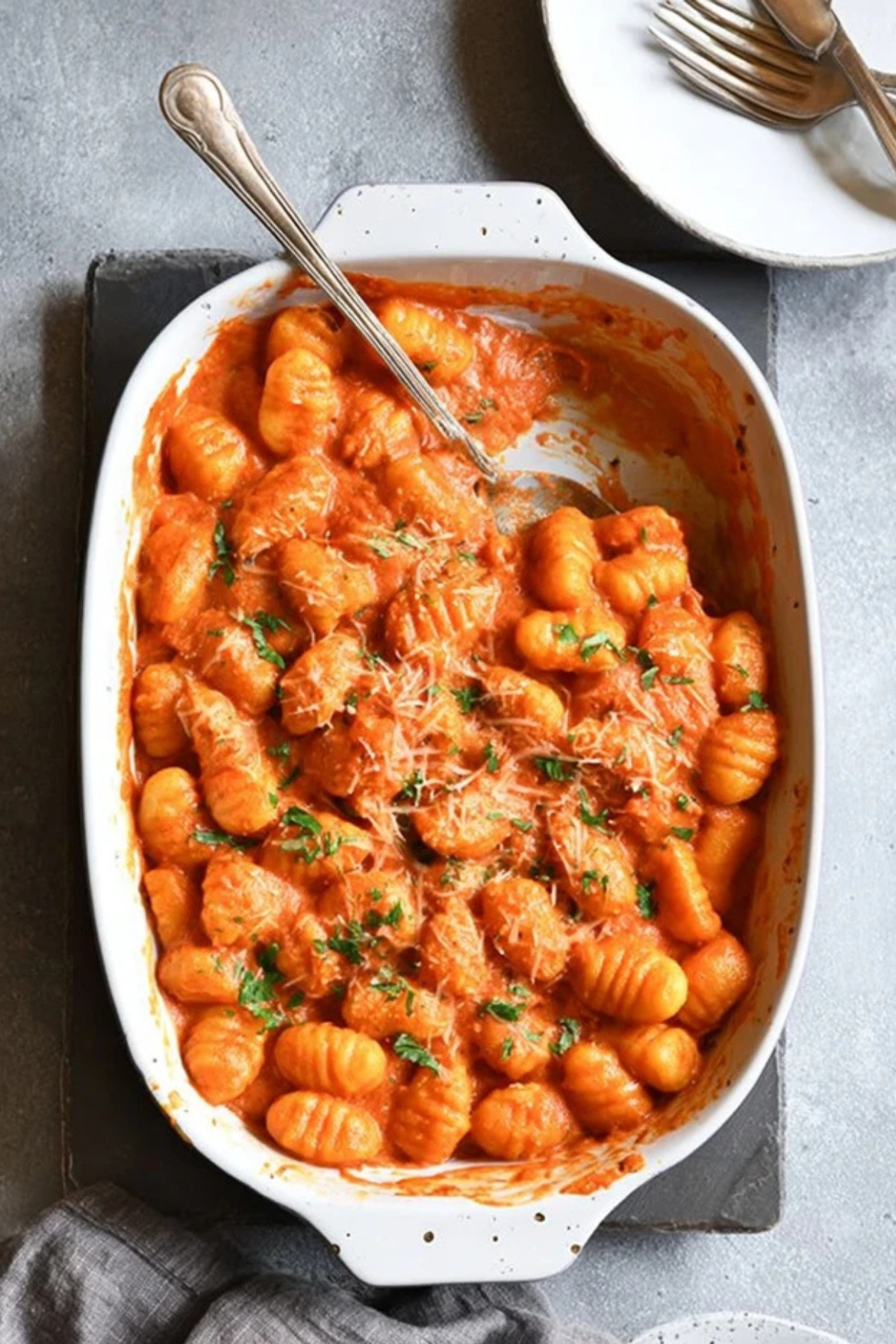 Kürbis-Gnocchi-Auflauf