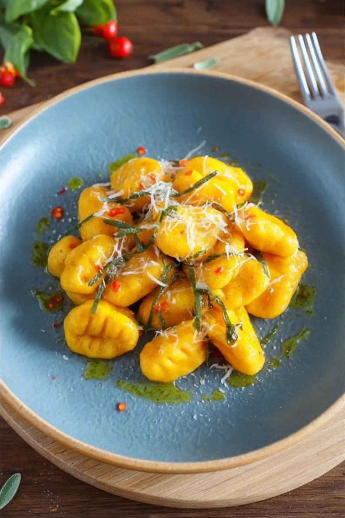 Kürbis Gnocchi mit Salbeibutter