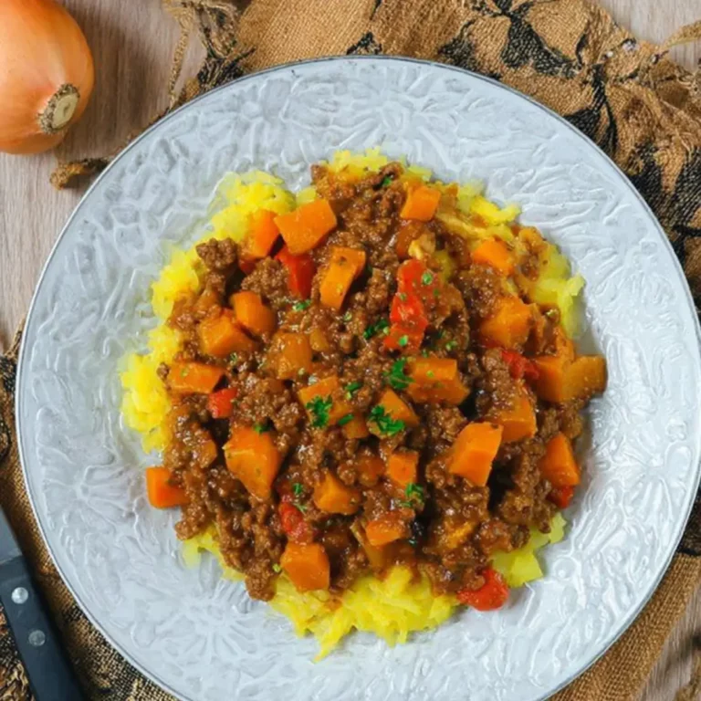 Kürbis-Hackfleisch-Pfanne