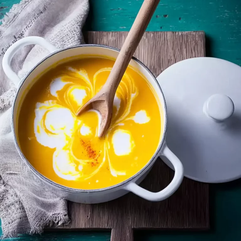 Kürbis-Kokosmilch-Suppe