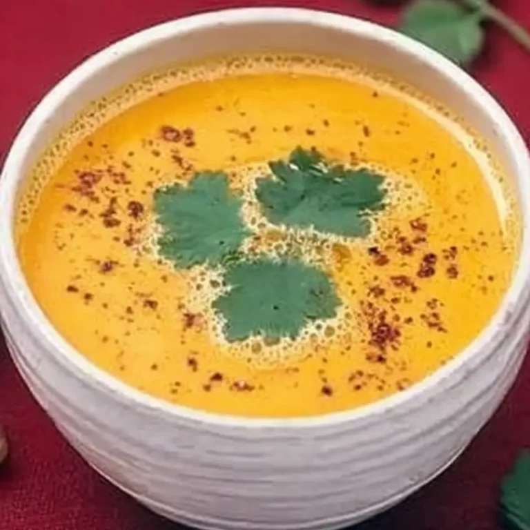 Kürbissuppe mit Kokosmilch und Ingwer
