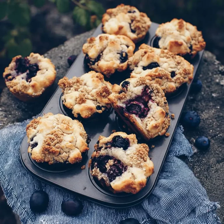 Pflaumenmuffins mit Walnussstreuseln