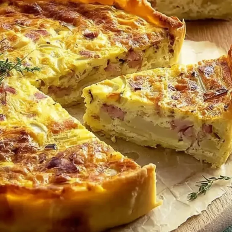 Quiche mit Speck und Zwiebeln