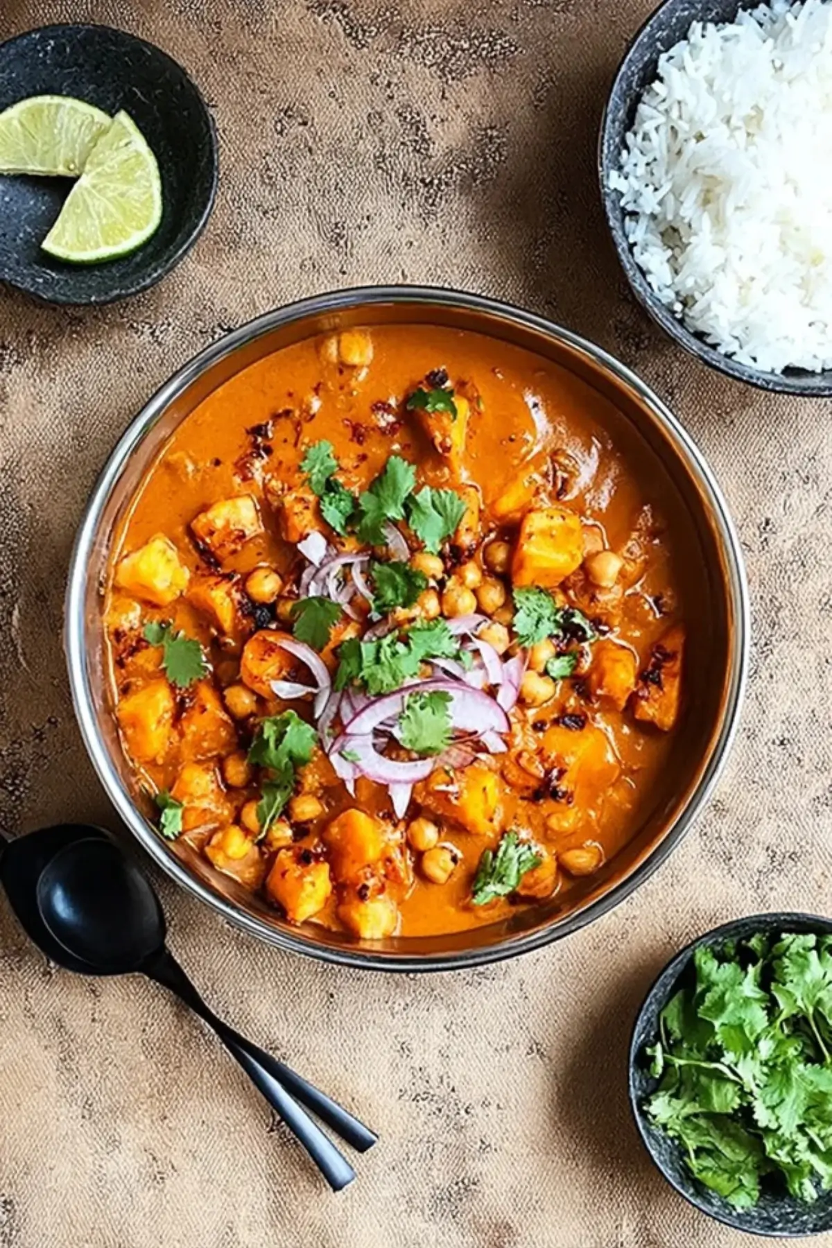 Vegan Roasted Butternut Squash and Chickpea Curry - Muma’s Kitchen